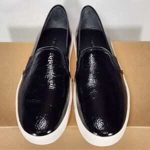 Vince Blair 5 - Black Patent Crinkle Leather / Speckle Sole - Women Size 11M NWB